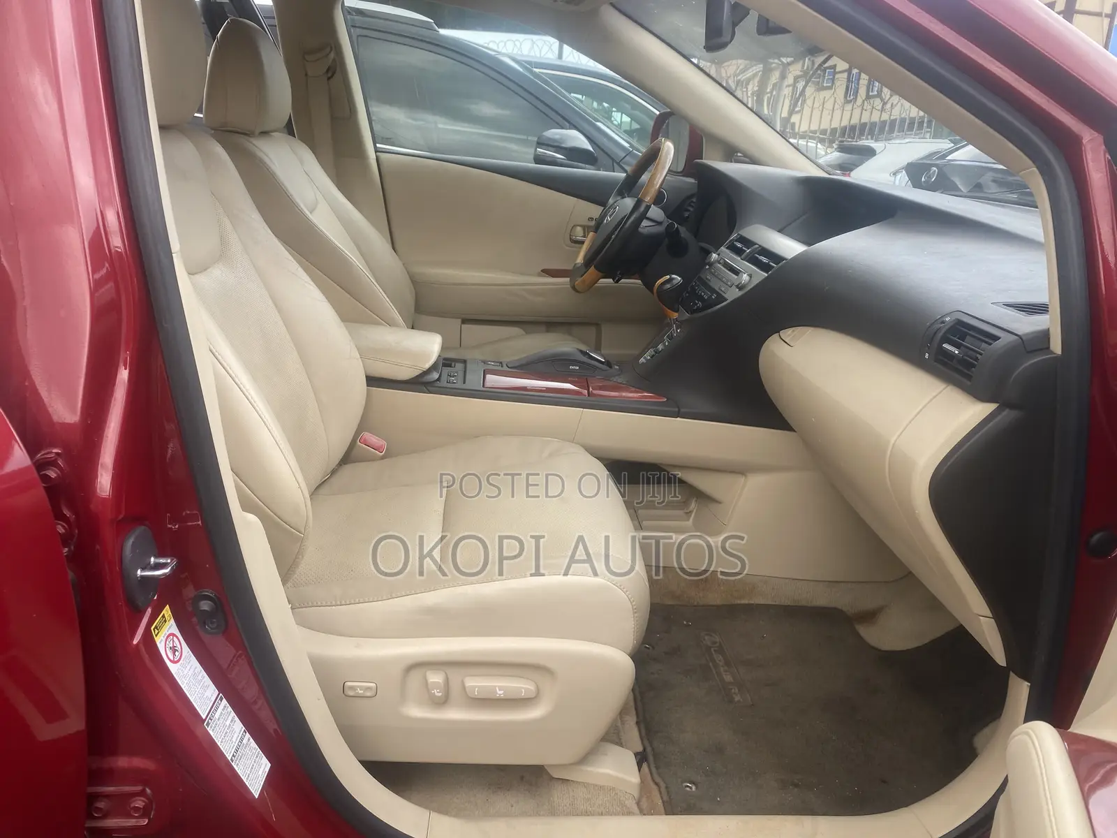 Lexus RX 2012 Red