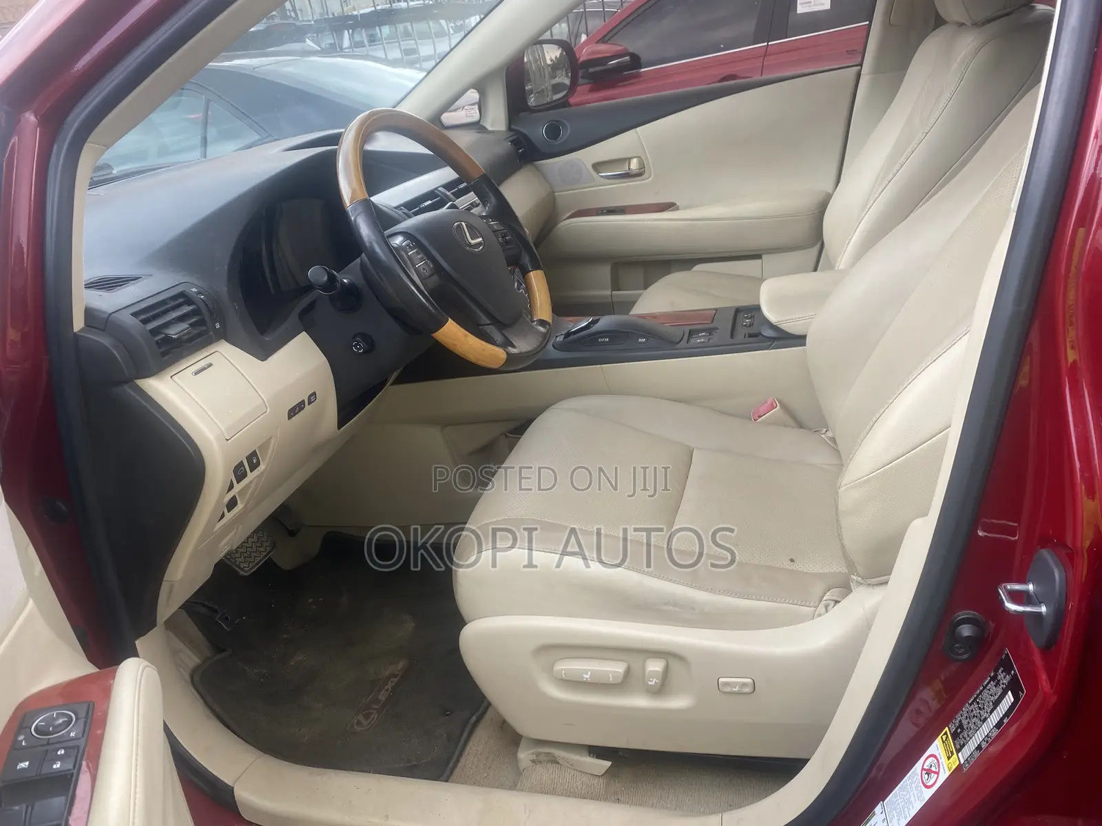 Lexus RX 2012 Red