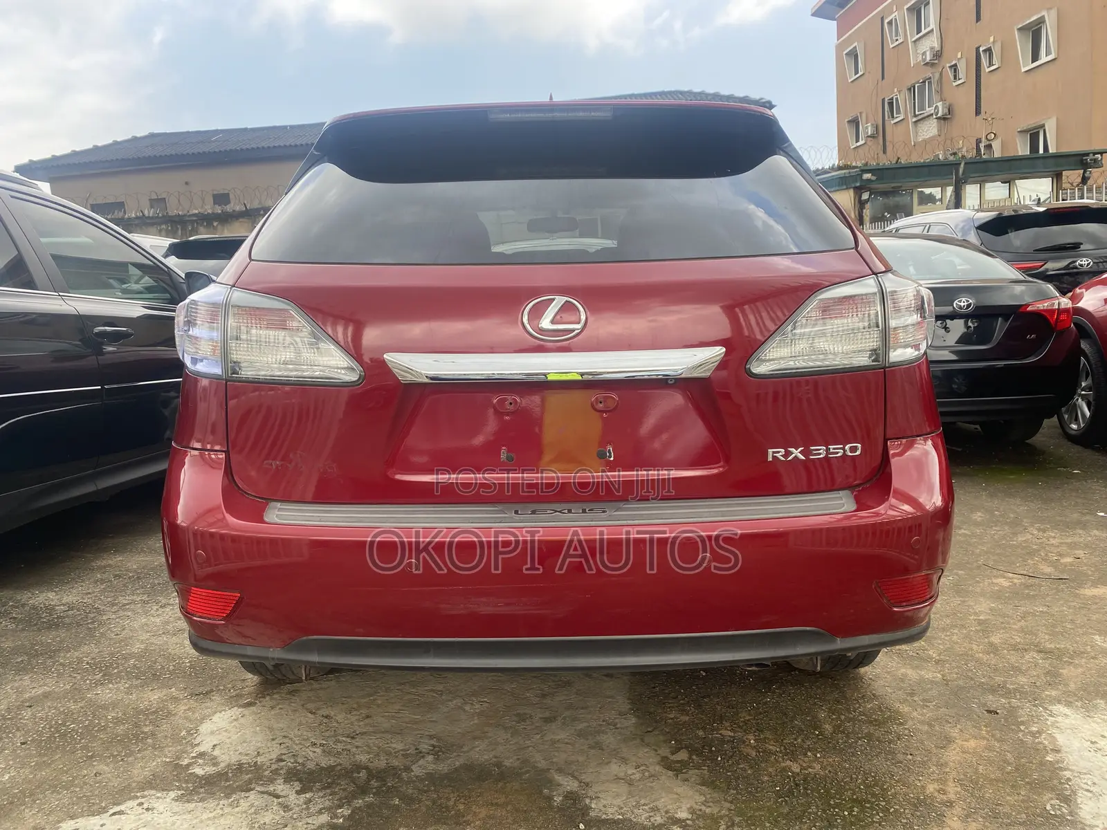 Lexus RX 2012 Red
