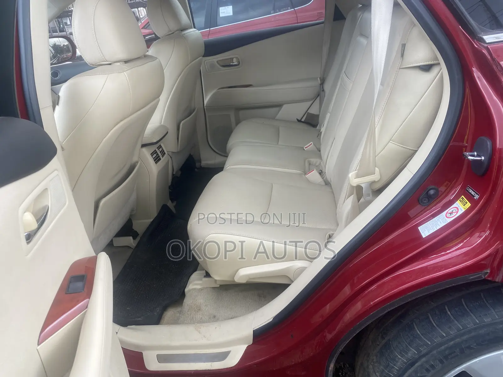 Lexus RX 2012 Red
