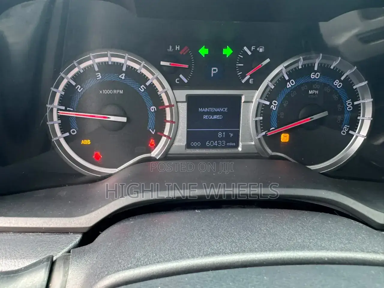 Toyota 4-Runner 2017 Gray