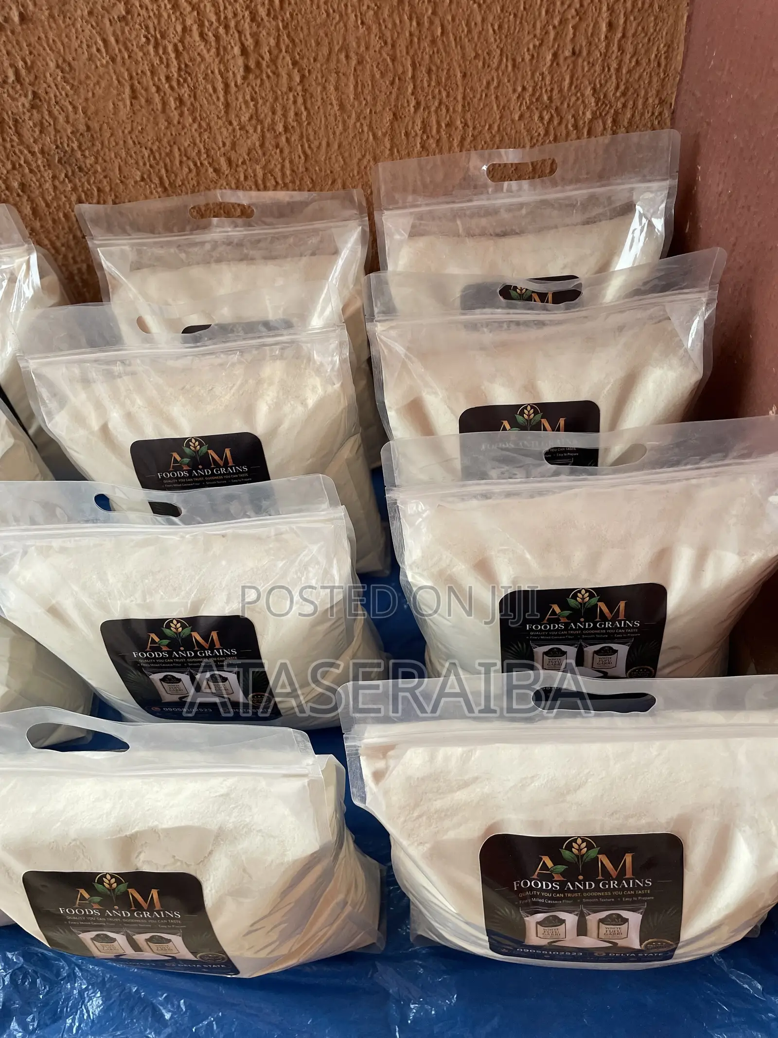 Premium White Fufu Flour – Smooth & Odorless
