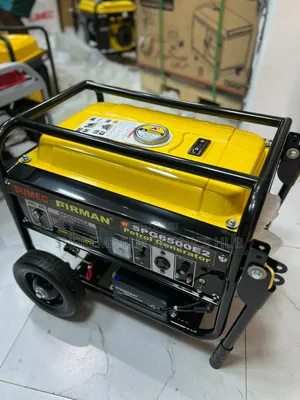 New & Original Sumec Firman SPG6500E2 4.5kw Key Start Petrol Generator