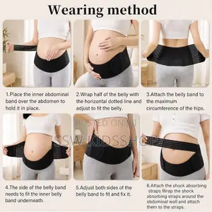 Adjustable Maternity Belly & Back Support Band