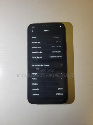 Apple iPhone 11 Pro 64 GB Black