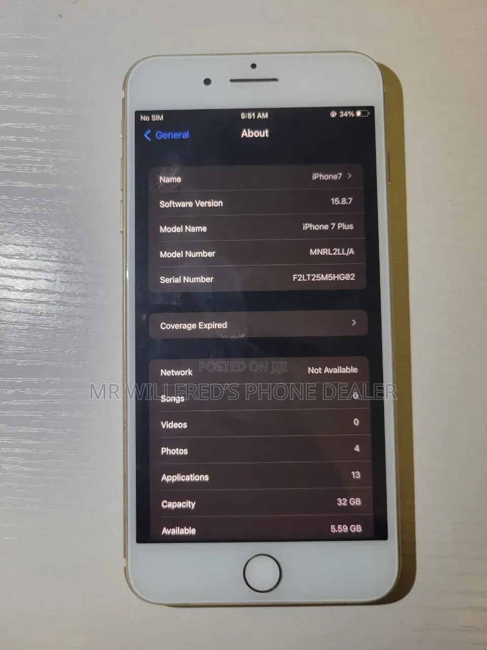 Apple iPhone 7 Plus 32 GB Gold