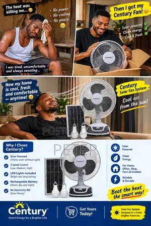Century Solar Fan