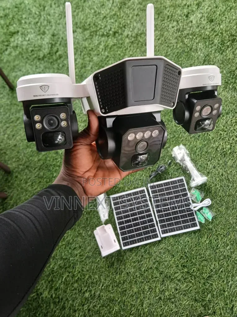 Three Lens Solar Camera