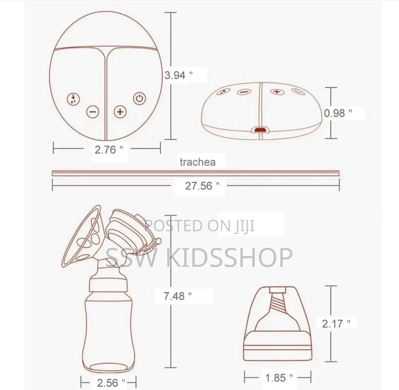 Intelligent Automatic Double Electric Breast Pump