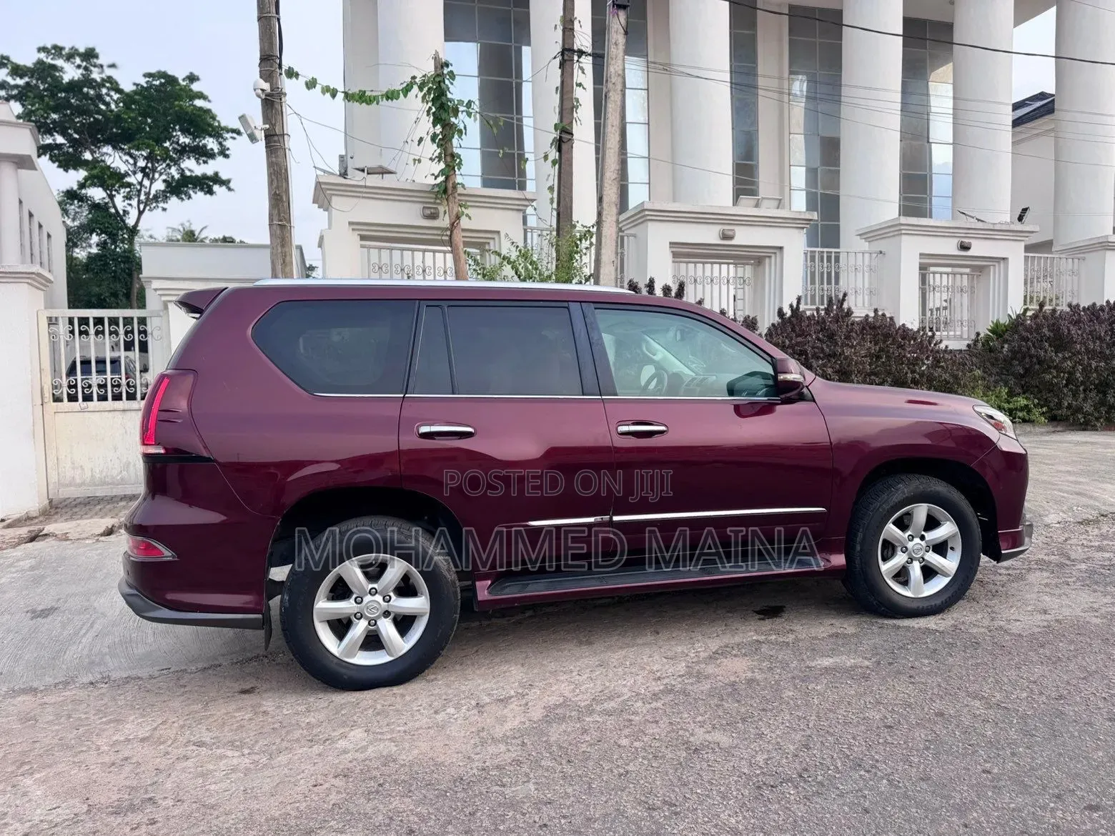 Lexus GX 2012 Maroon