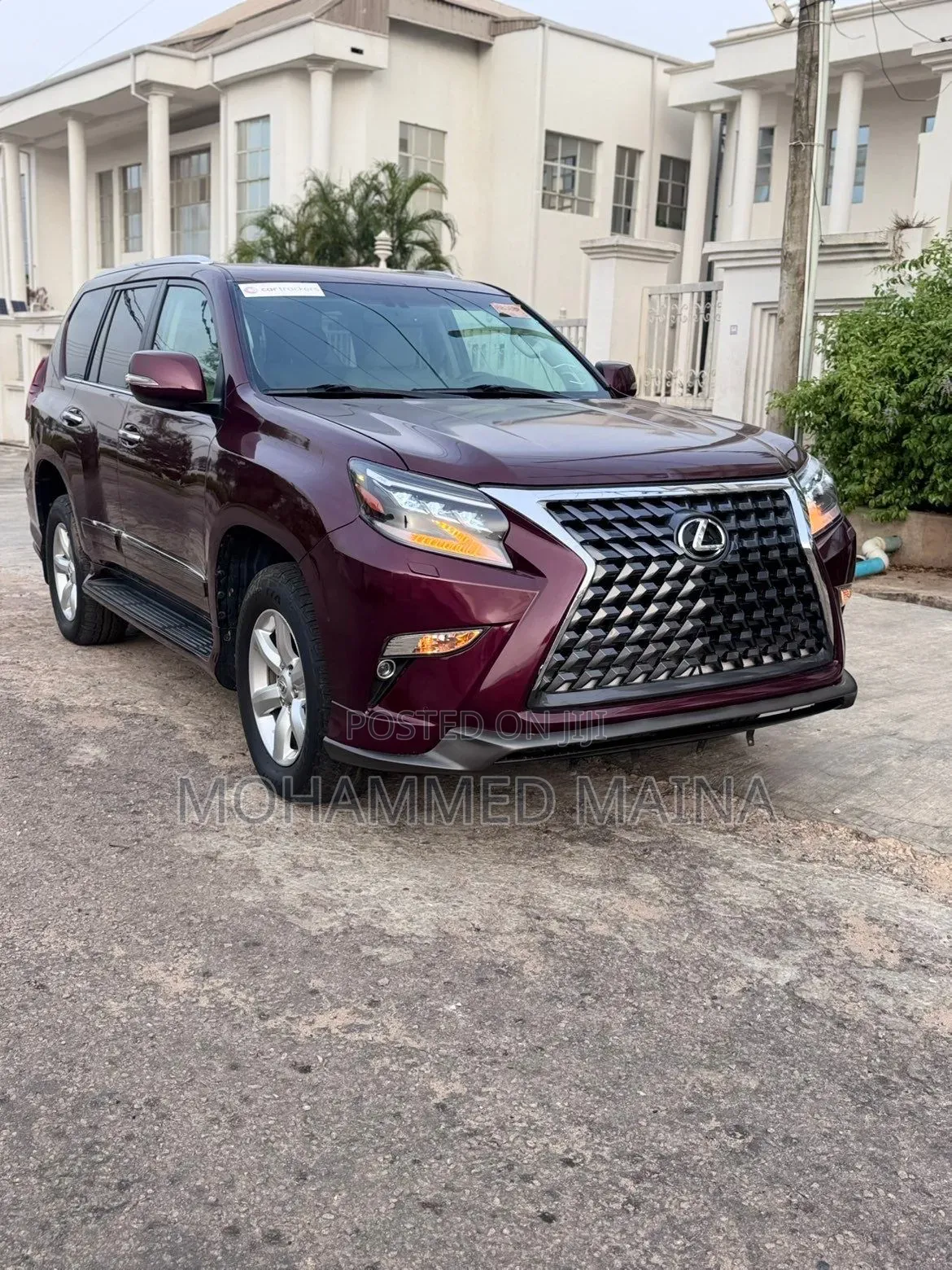 Lexus GX 2012 Maroon