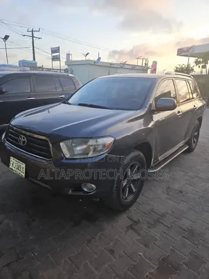 Toyota Highlander Sport 2008 Gray