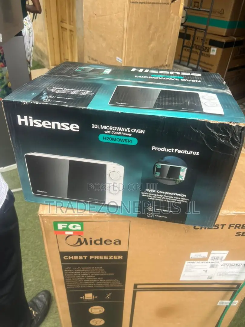 Hisense H20MOWS14 20L Microwave for Heating Soups and Drinks