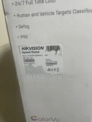 Hikvision 4MP TandemVu PTZ IP Camera