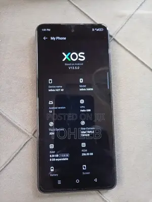 Infinix Hot 40 256 GB Black