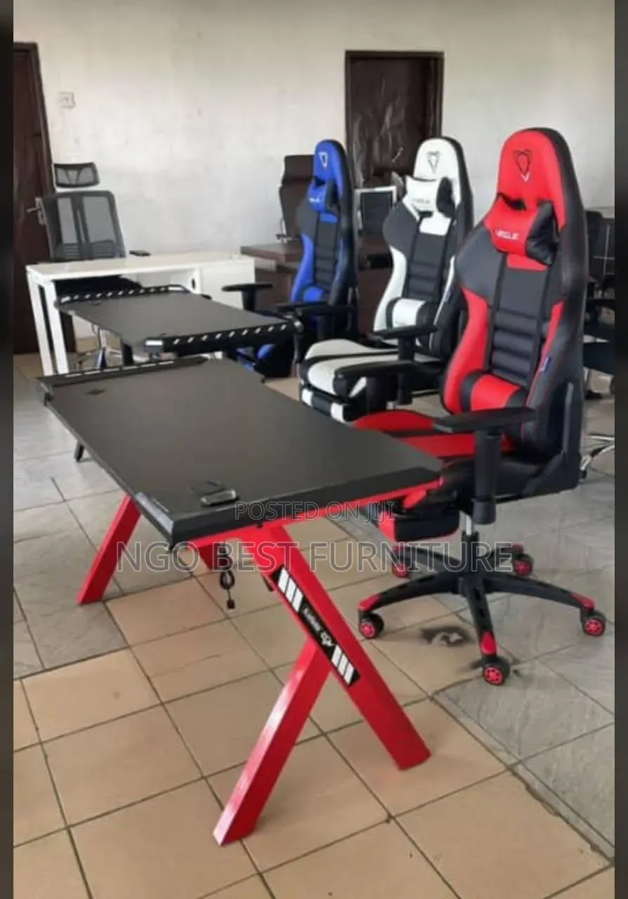 Gaming Table and Gaming Chair
