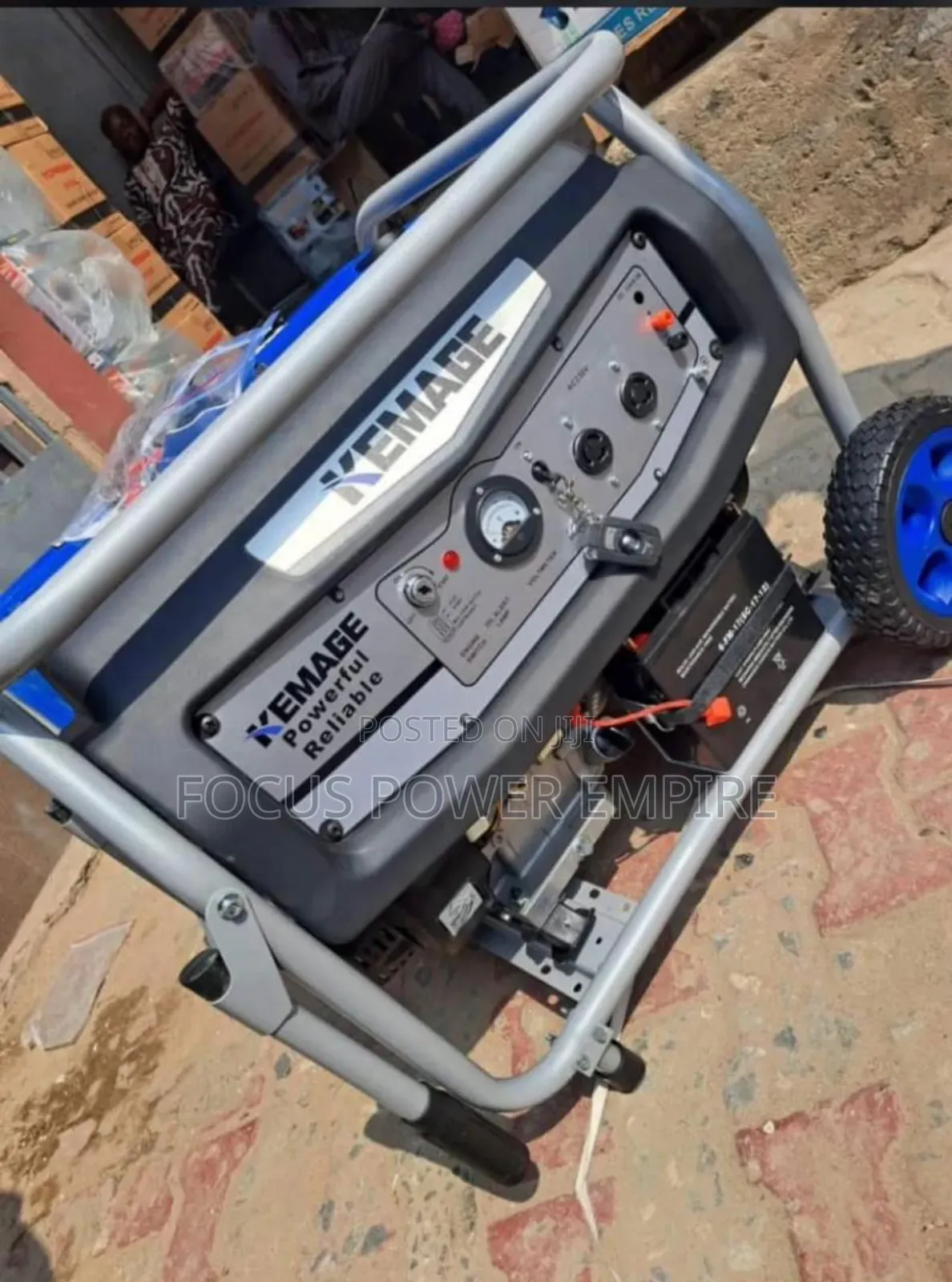 Original 11.5kva Kemage Gen Remote Control 💯% Copper Coil