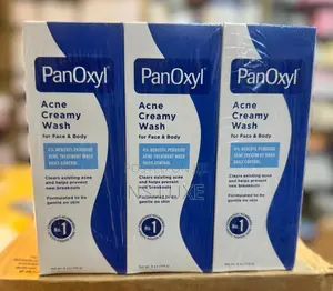 Acne Creamy Wash, for Face & Body by 6pcs