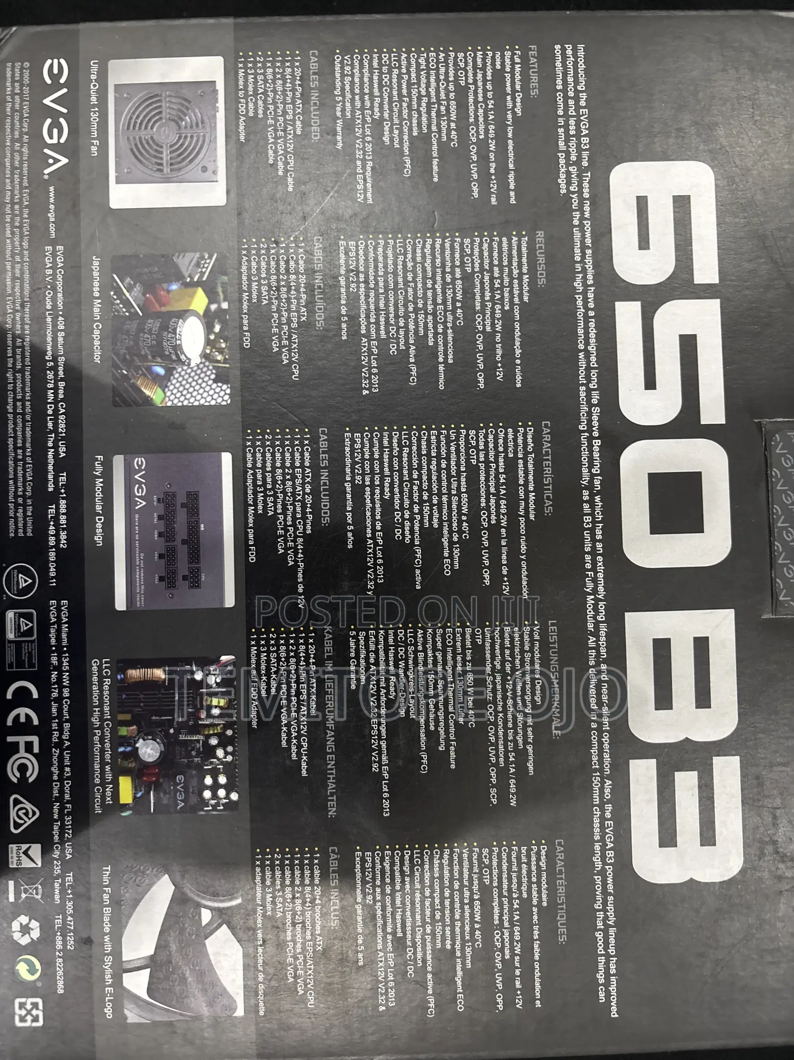 EVGA Power Supply 650W