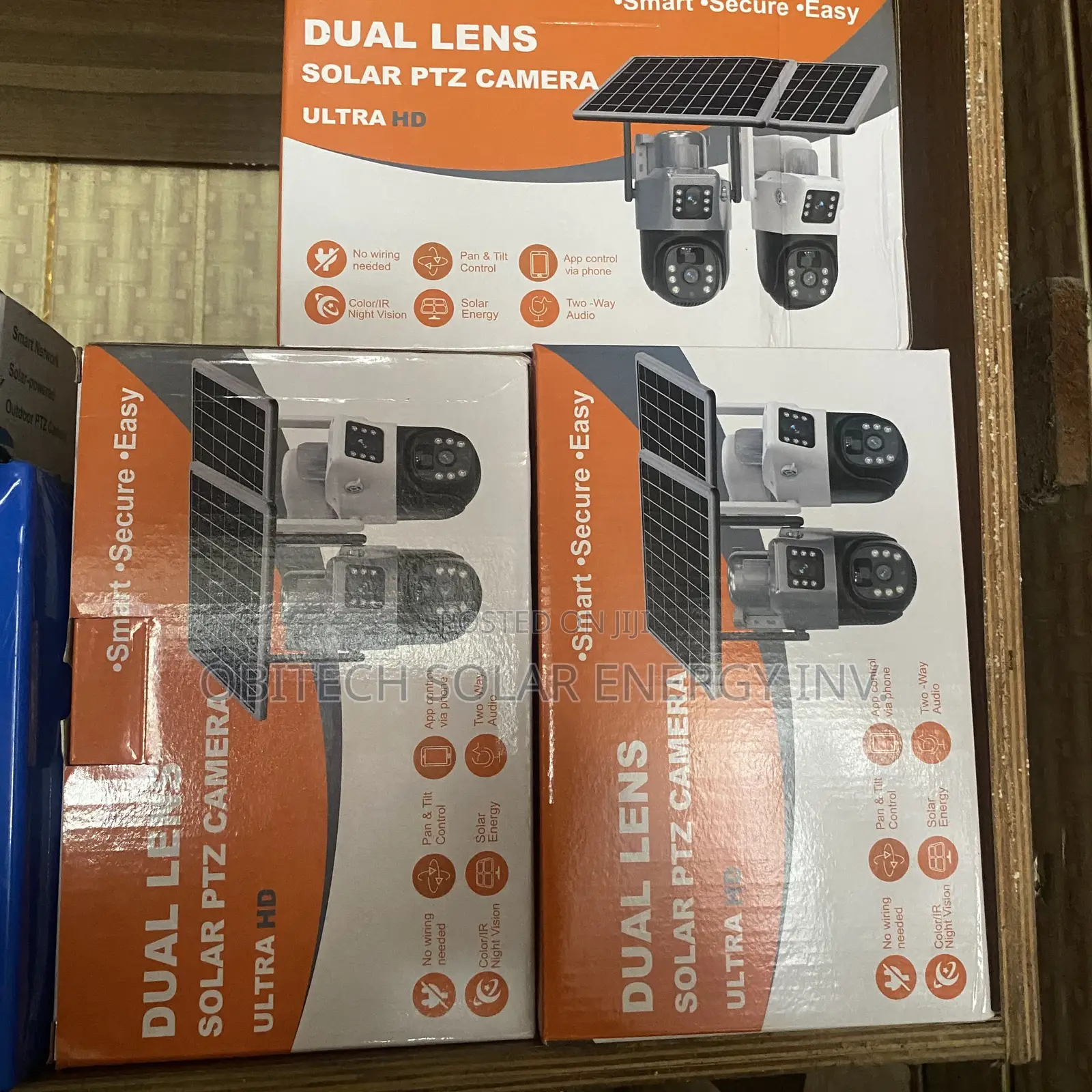 Dual Lens Solar PTZ Camera