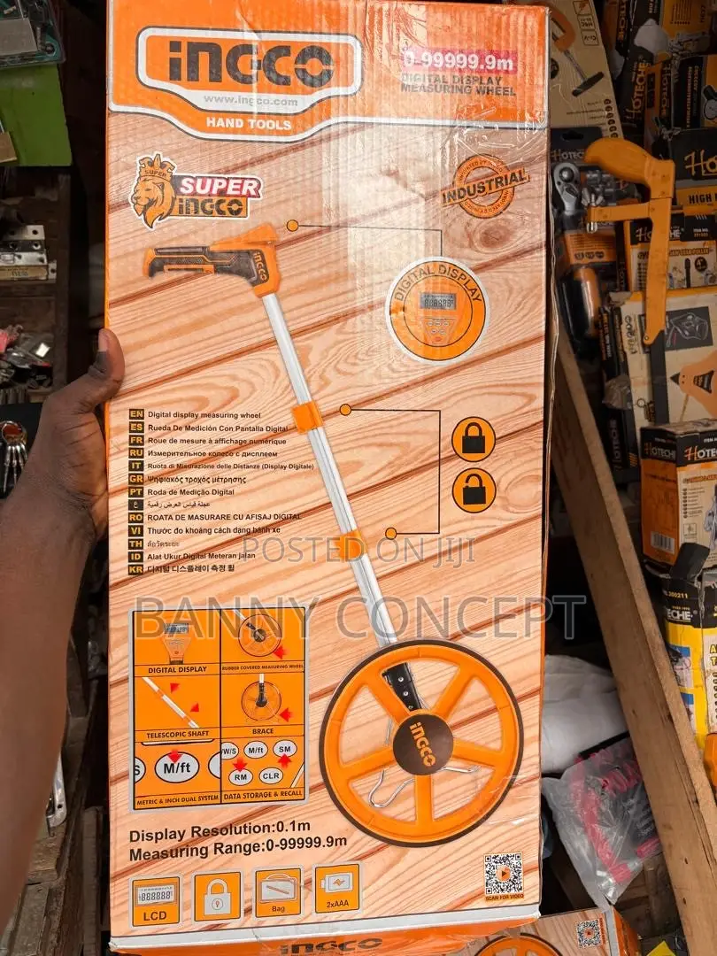 INGCO Digital Display Measuring Wheel