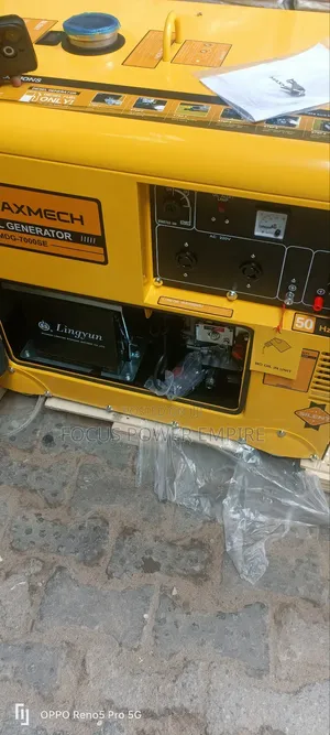 Original 10.5kva Maxmech Soundproof Generator 💯 Copper Coil