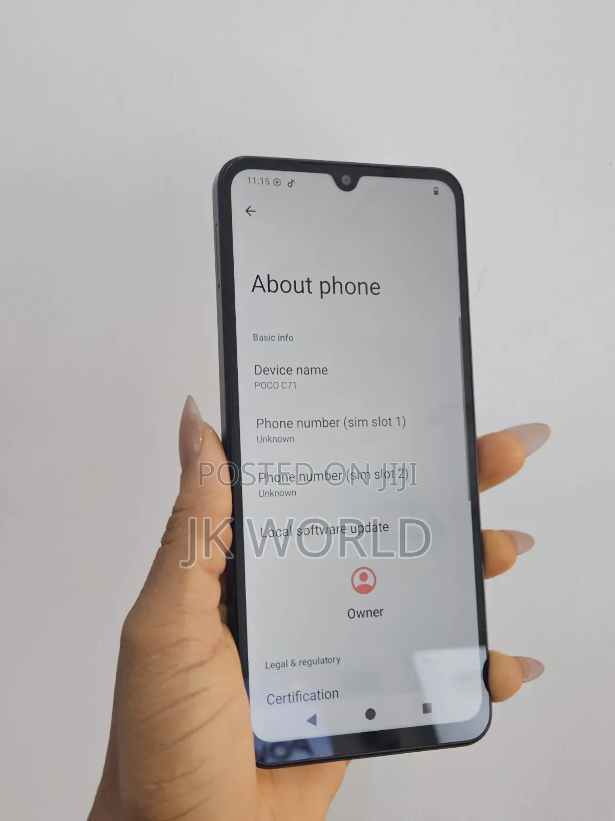 Xiaomi Poco C71 64 GB Black