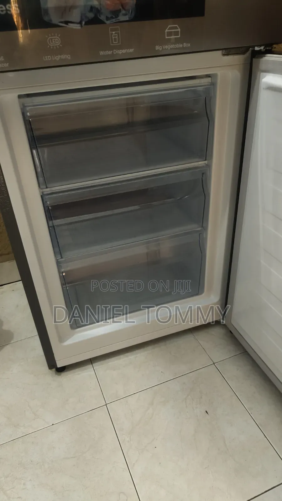 Hisense Bottom Freezer Fridge, Still Under Warranty.