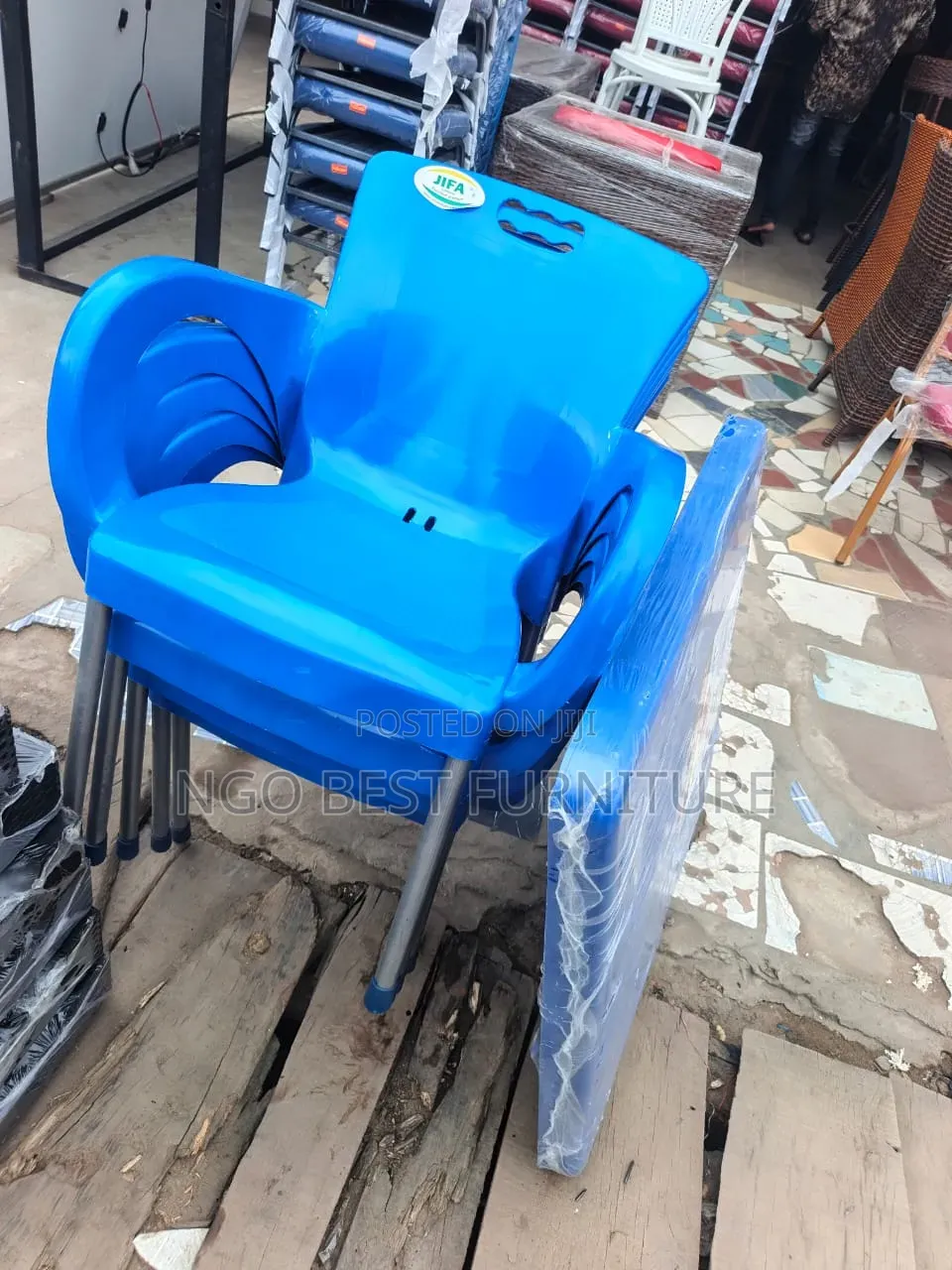 Plastic Table and Chair Set