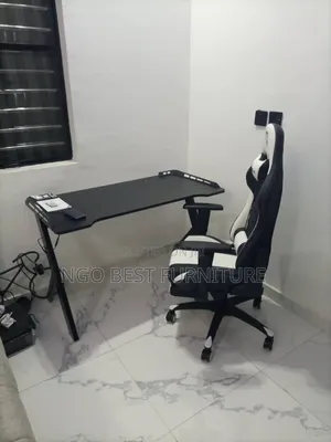 Adjustable Electric Table and Gaming Chair