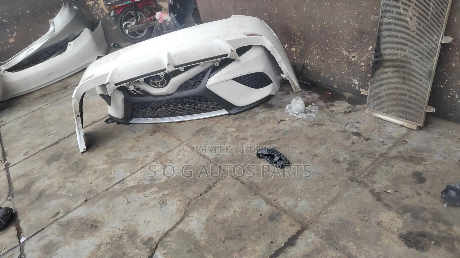 Back Bumper Camry 2018