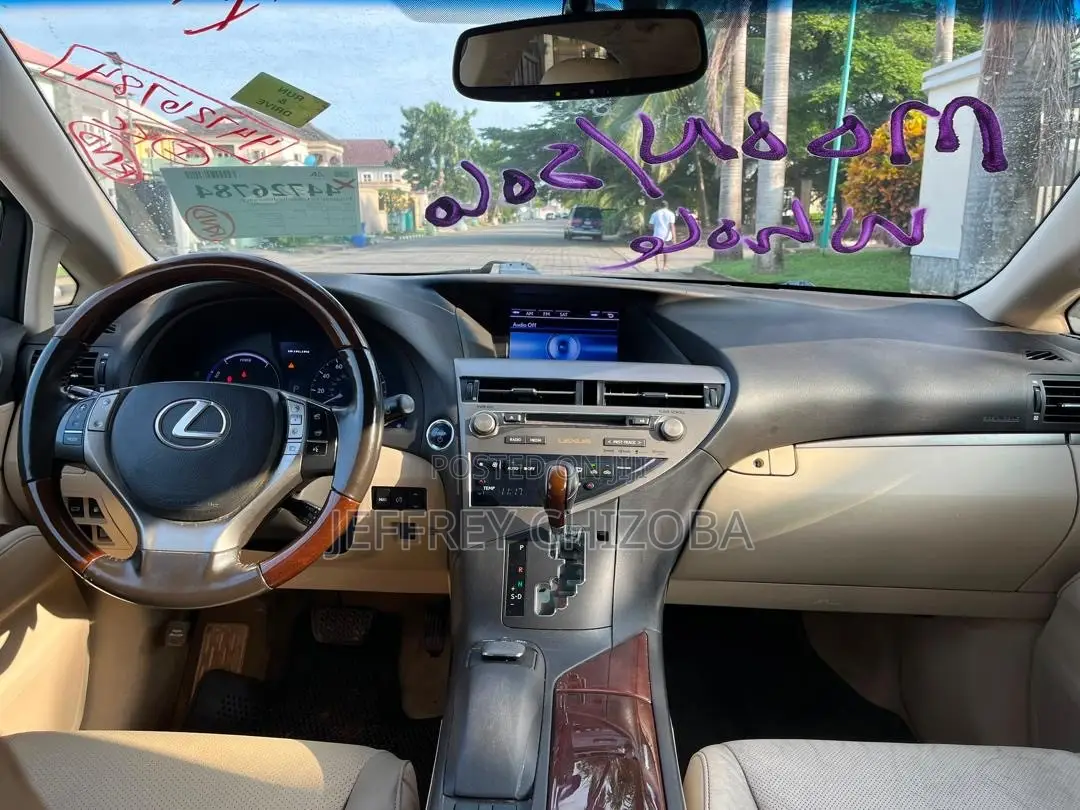 Lexus RX 450h AWD 2013 Red
