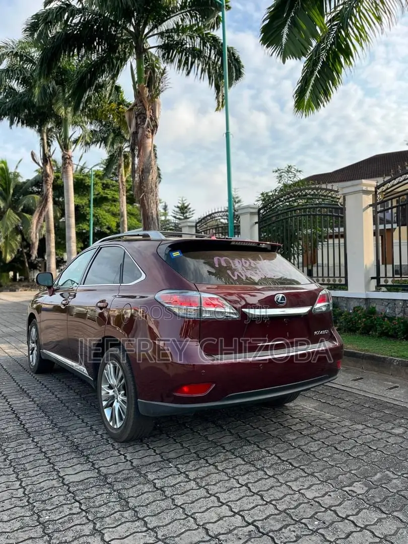 Lexus RX 450h AWD 2013 Red