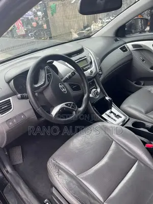 Hyundai Elantra Limited 2012 Black