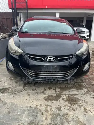 Hyundai Elantra Limited 2012 Black