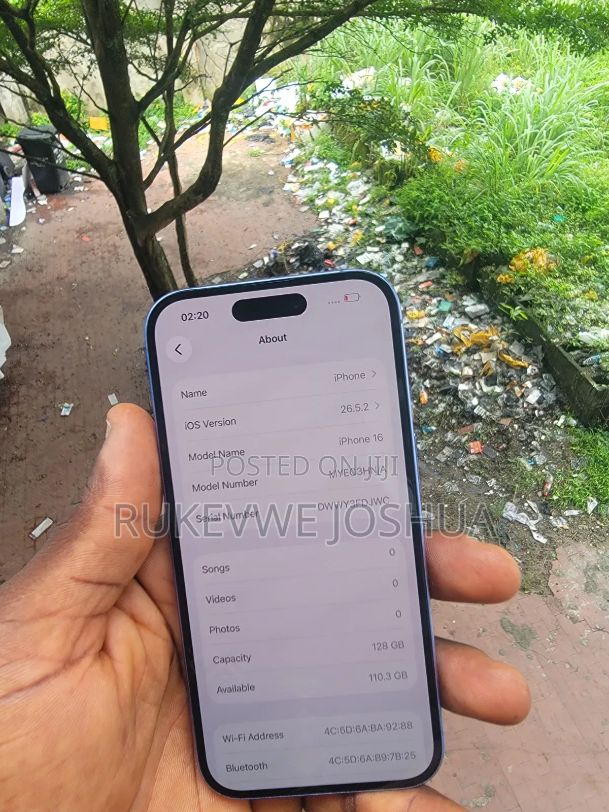 Apple iPhone 16 128 GB Blue