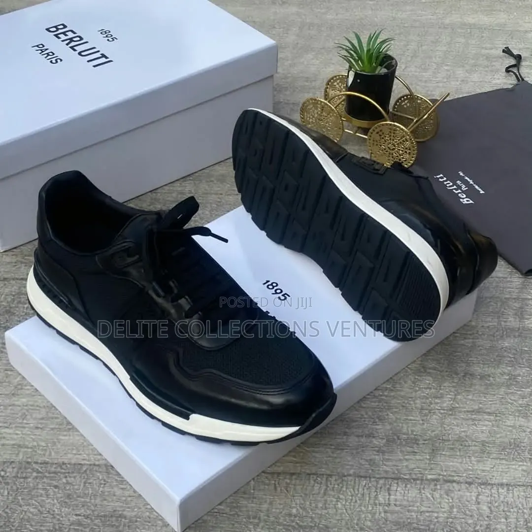 *Berluti Luxury High Quality Sneakers