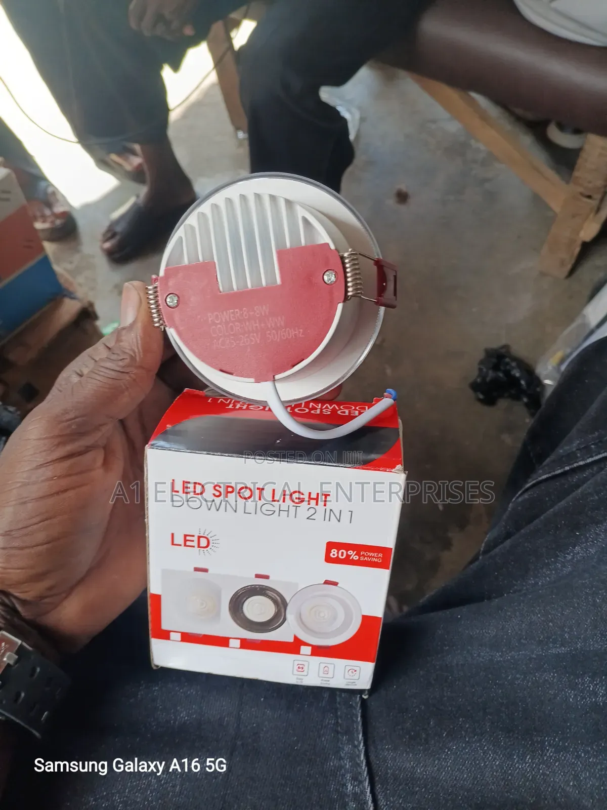 8w Cob Recess Light