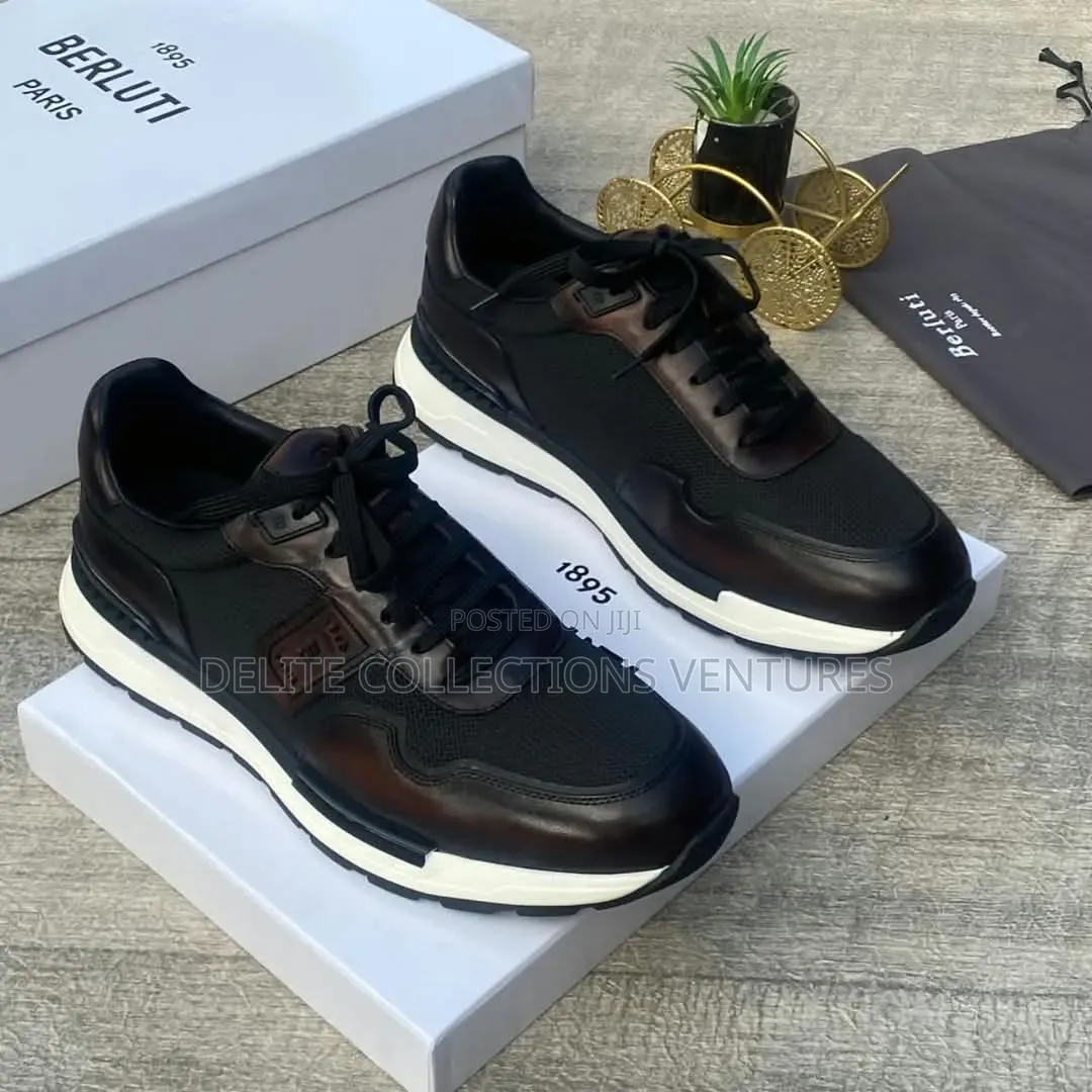 *Berluti Luxury High Quality Sneakers