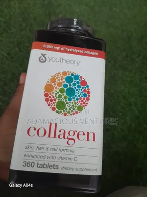 Youtheory Collagen 6000mg + Vitamin C - 360 Tablets | Skin Glow Usa*