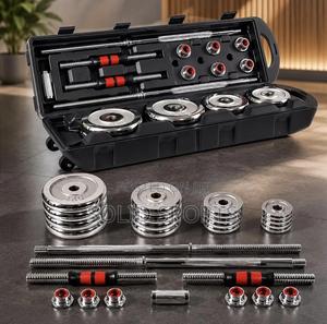 50kg Dumbbell Set Chrome Original Payment on Delivery
