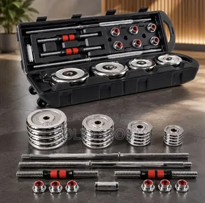 50kg Dumbbell Set Chrome Original Payment on Delivery