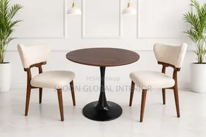 Classic Wooden Cafeteria Table Set