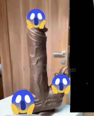 Black Thrusting Dildo With Clitoris Stimulator