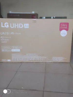 45 Inches LG WebOS Thinq UHD HDR With Full Smart TV Options