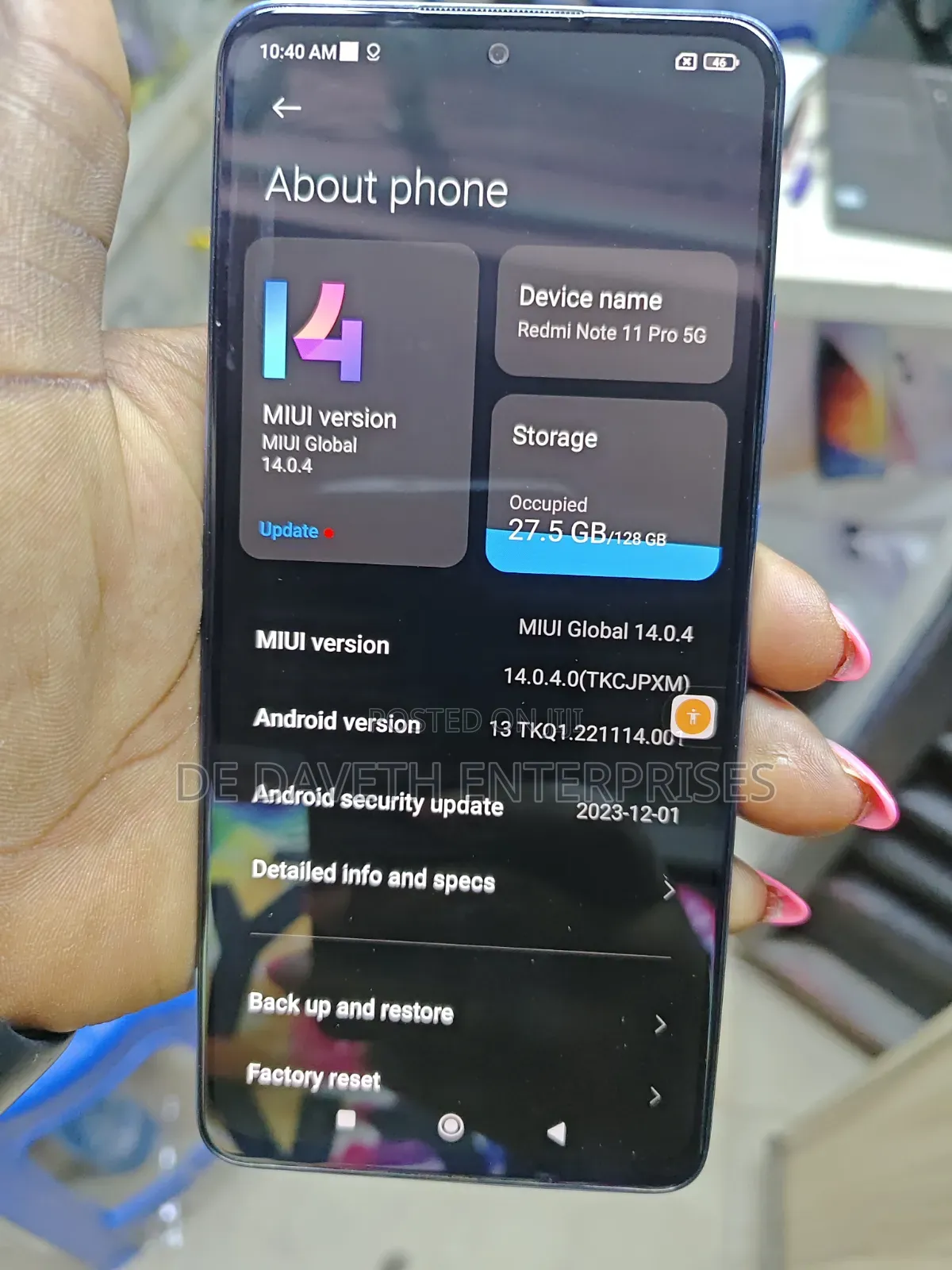 Xiaomi Redmi Note 11 Pro 5G 128 GB
