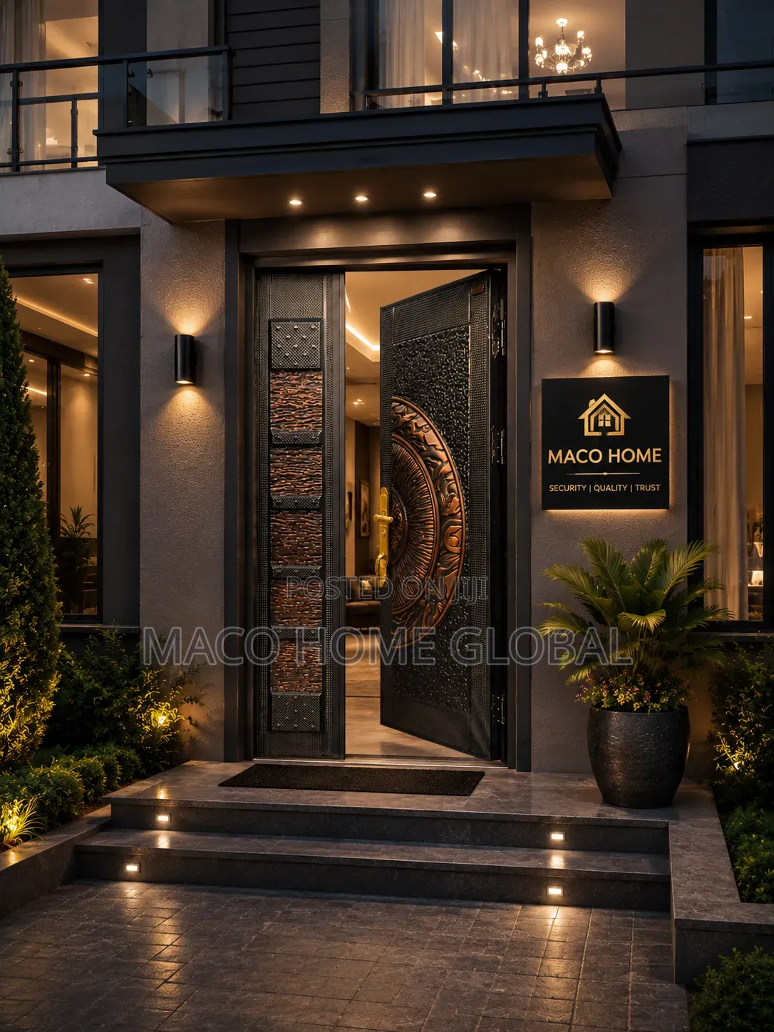 4ft by 7ft Security Cast Door