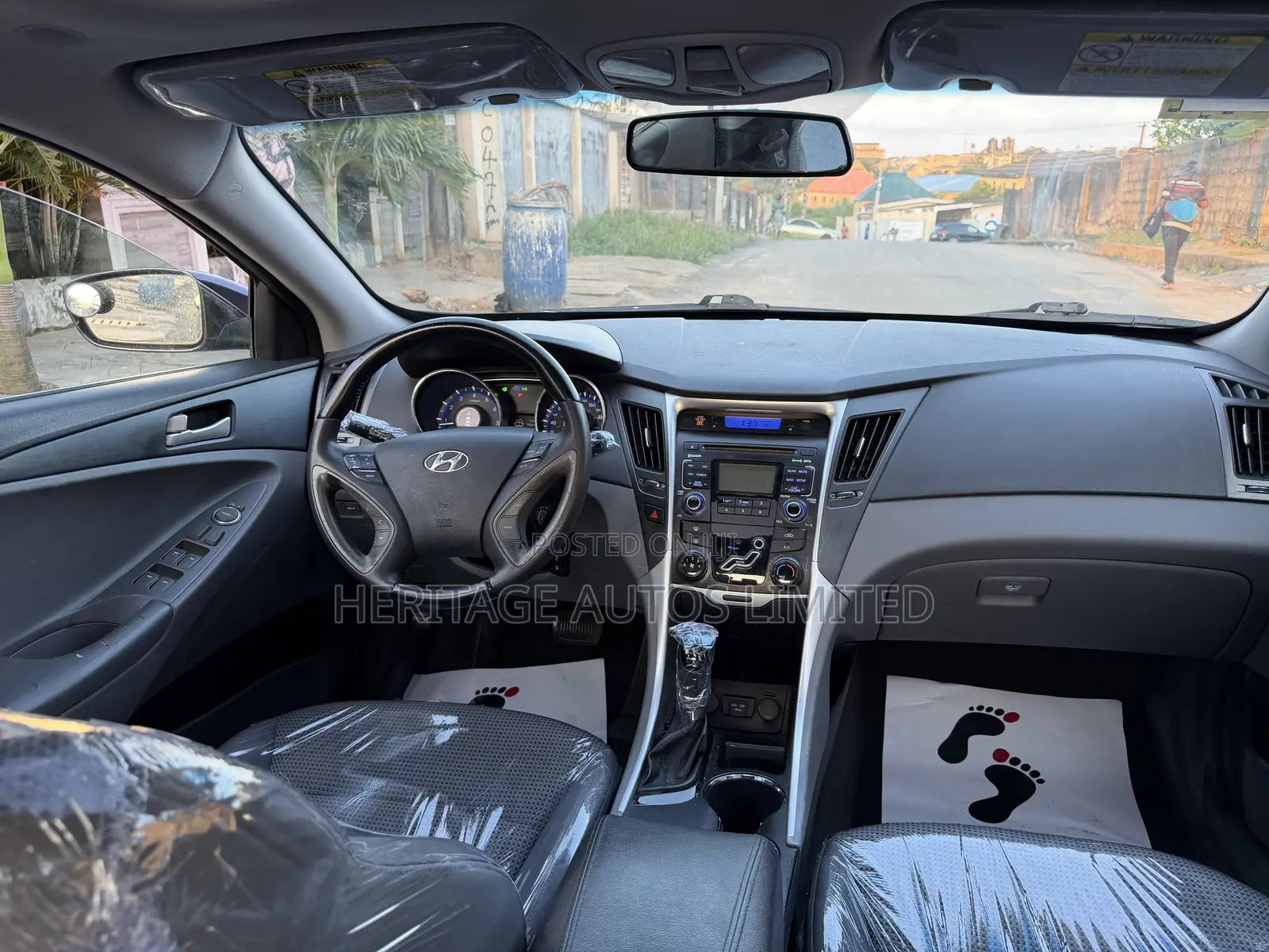 Hyundai Sonata 2012 Gray