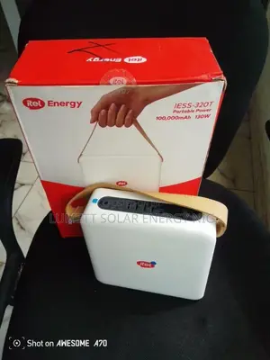 Itel Power Go IESS-320T 130W Mini Solar Generator for Home & Office