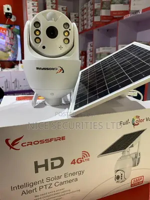 HD Intelligent Solar Energy Alert PTZ Camera 5MP